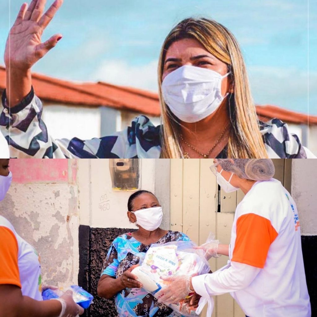 Prefeitura de Senador Rui Palmeira distribui 300 kits alimentares e nutricionais para idosos