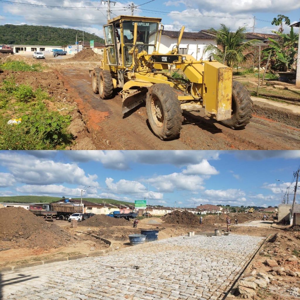 São José da Laje: Tem início a segunda etapa de pavimentação no Conjunto Armando Lyra