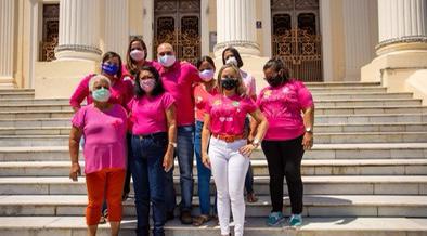 Candidatas do Podemos Maceió participam de evento sobre o Outubro Rosa