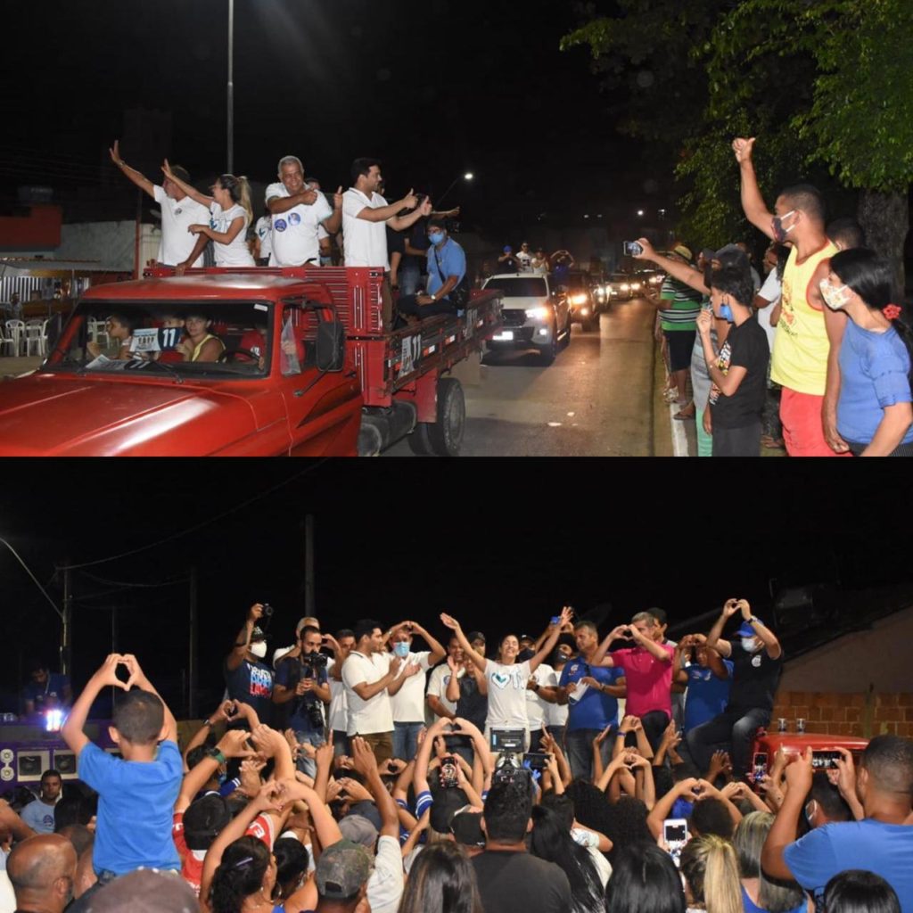 Angela Vanessa conduz a maior carreata da história de São José da Laje