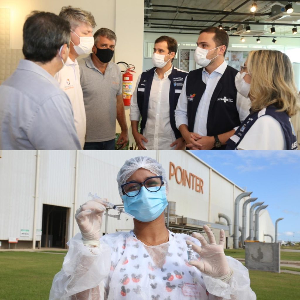 Marechal Deodoro inicia vacinação de 3 mil trabalhadores do Polo Industrial