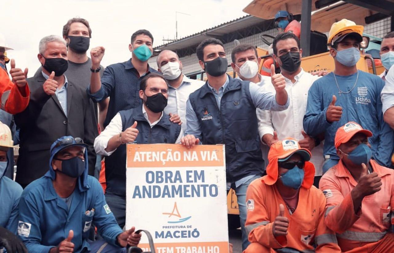 17 ruas da Santa Lúcia recebem obras de pavimentação nos próximos dias; Veja a lista