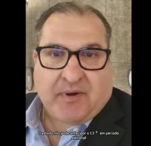 Secretário da Fazenda confirma pagamento de 13º para desmentir fake news