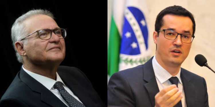 Por danos morais, TJ de AL condena Deltan a pagar R$ 40 mil a Renan Calheiros