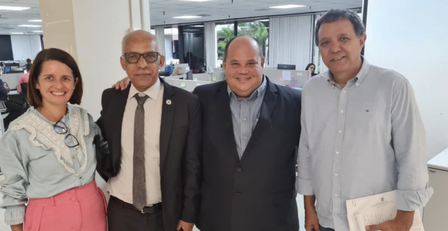 Secretário Gustavo Pontes de Miranda recebeu a notícia do repasse, durante audiência com o diretor de Regulação Assistencial, Controle e Avaliação do MS, Josafá dos Santos - Foto: Reprodução