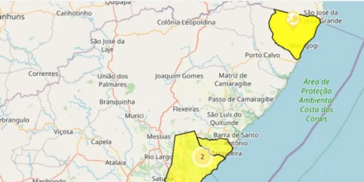 Centro de Monitoramento aponta risco de deslizamentos, cheias e alagamentos em Alagoas