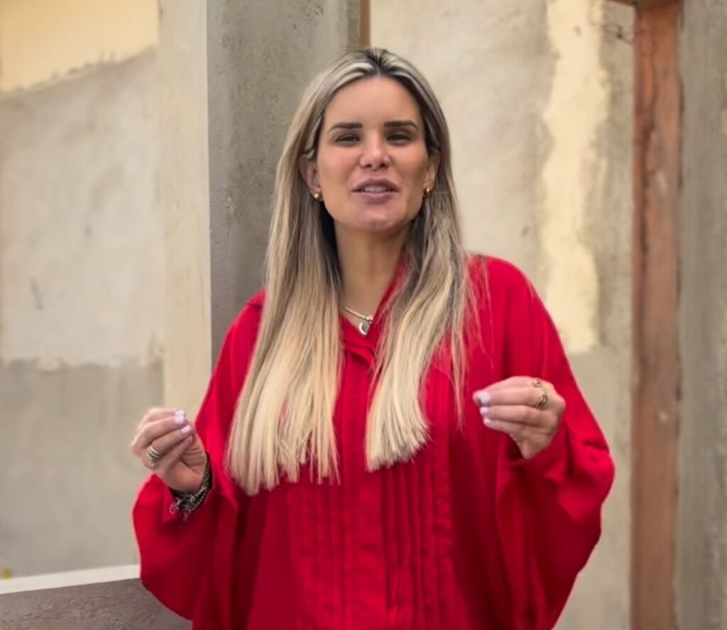 Cecilia Hermann faz visita em reconstrução de escola na cidade de Atalaia