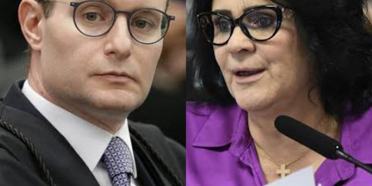 Encantada com Zanin, Damares admite apoiar o indicado de Lula para o STF