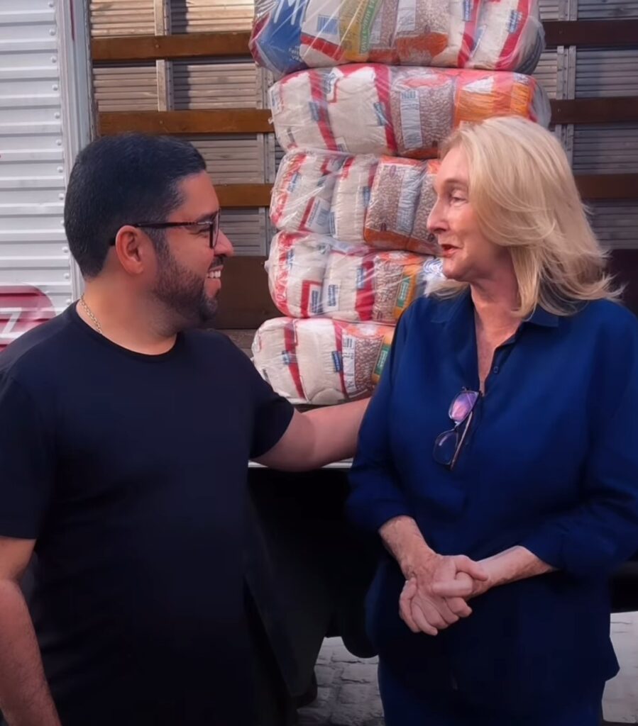 Prefeito João Victor firma parceria para a entrega de cestas básicas às famílias afetadas pelas fortes chuvas em Viçosa