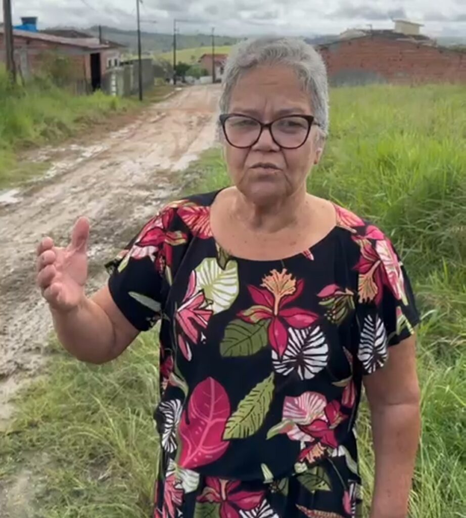 Irmã de secretário relata situação crítica na cidade de Chã Preta