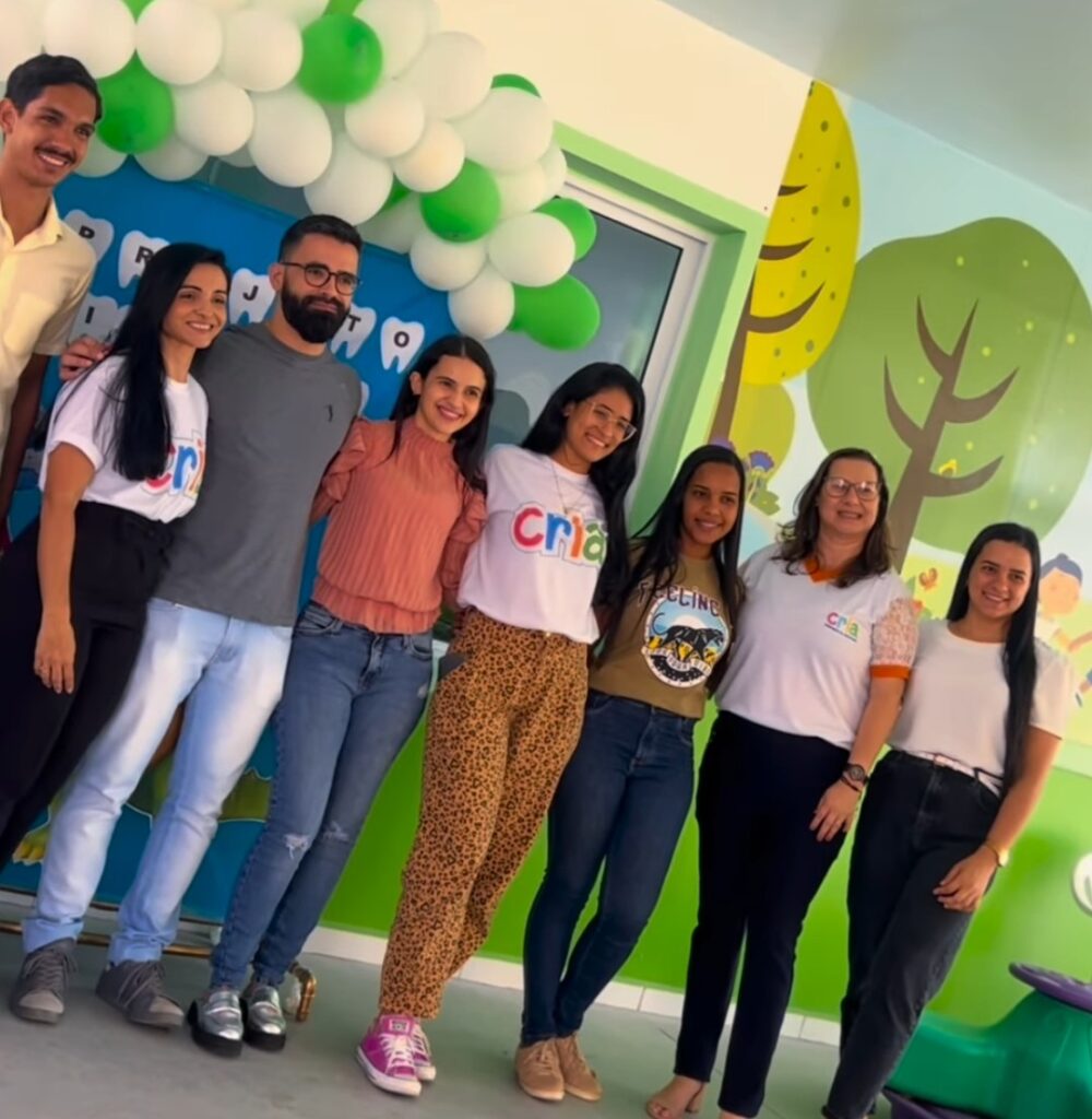Escola municipal recebe Projeto Criando Sorrisos em Jacaré dos Homens