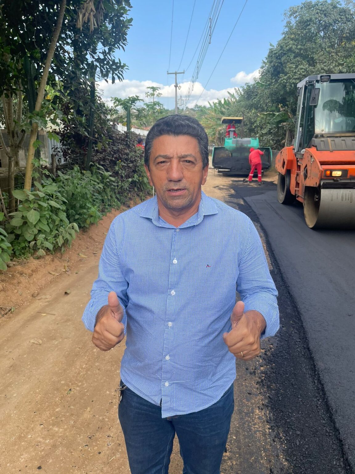 Estrada do Distrito Estreito e Serra do Sítio em Água Branca recebe pavimentação