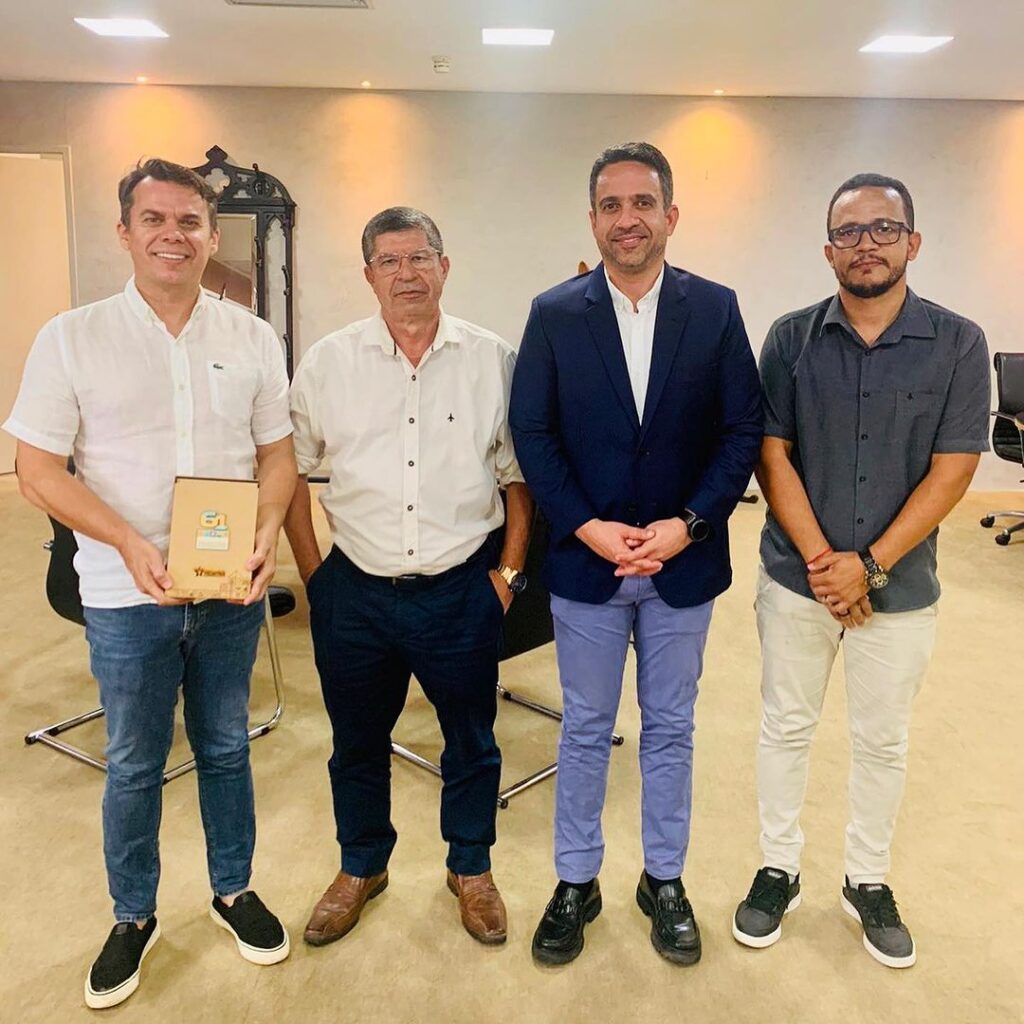 Prefeito de Palestina se reúne com governador Paulo Dantas e recebe apoio para as eleições