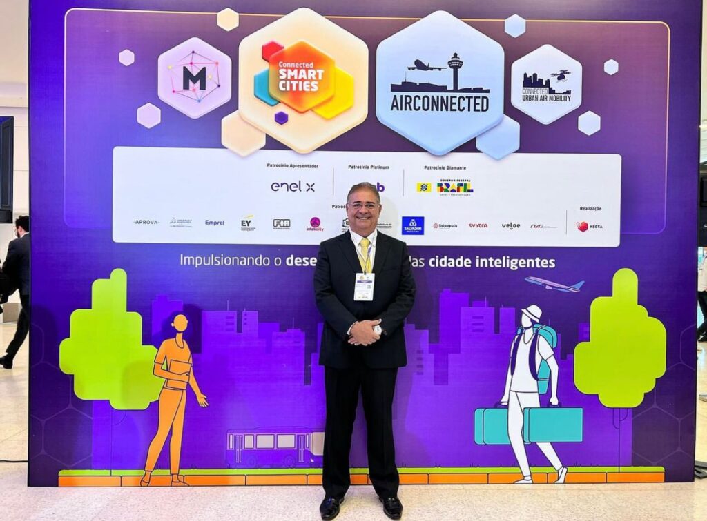 George Clemente participa como modelo de empreendedorismo em evento