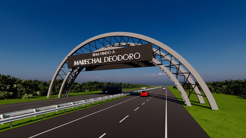 Trecho da AL-101 Sul será interditado para instalação de novo pórtico; veja detalhes