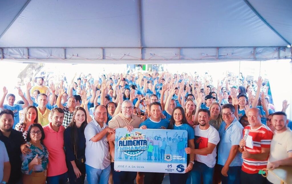 Minador do Negrão: prefeito Josias Aprigio inaugura Programa Alimenta Minador