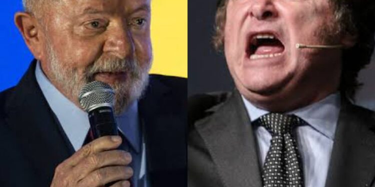 Javier Milei chama Lula de ‘comunista’ e ‘corrupto’