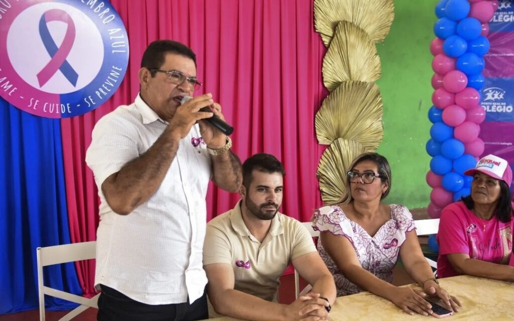 Prefeito Aldo Borges participa de evento dedicado à saúde do homem e da mulher em Porto Real do Colégio