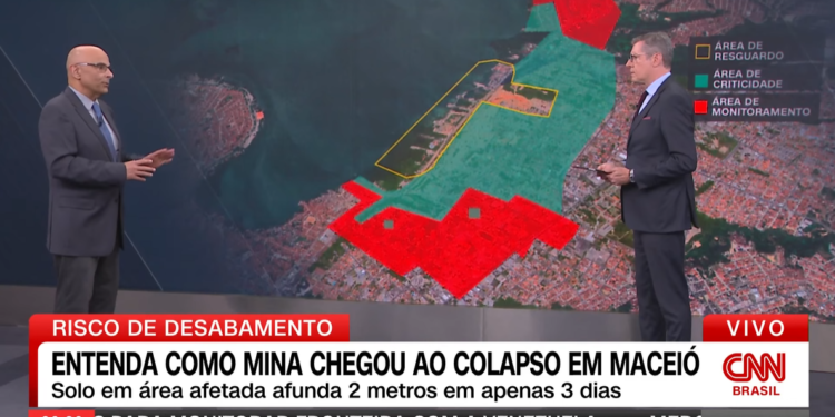 “Essa é a nossa Chernobyl”, diz professor da USP ao explicar como funciona mina da Braskem em Maceió