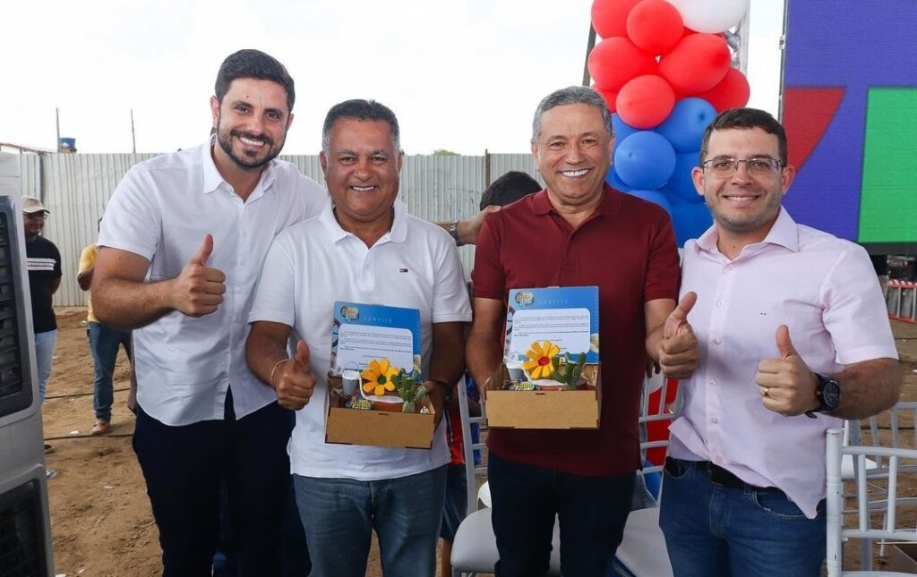 Prefeito Dalminho participa de inauguração da primeira secadora de leite em pó do Norte e Nordeste, em Batalha