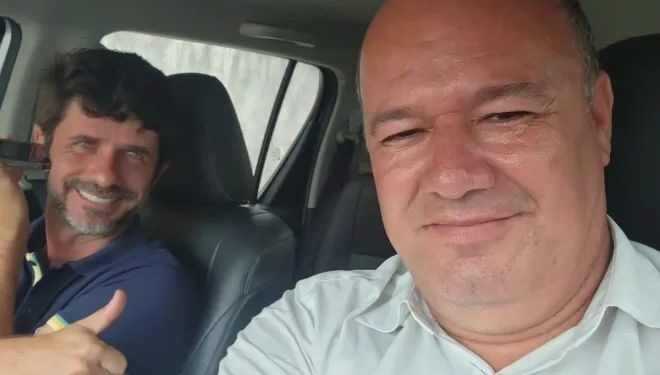 Foto de Júnior Menezes e Almir Belo afasta boatos e reafirma chapa para 2024