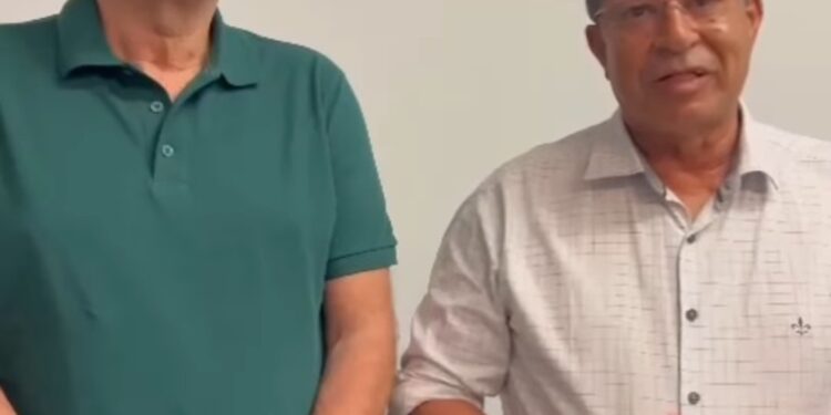 Ao lado do senador Renan, Jaime do Mercado anuncia melhorias nas áreas de saúde e assistência social em Palestina