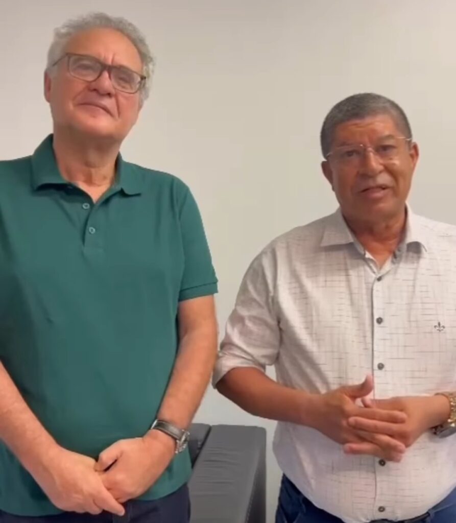 Ao lado do senador Renan, Jaime do Mercado anuncia melhorias nas áreas de saúde e assistência social em Palestina