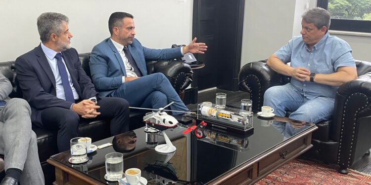 Em São Paulo, Paulo Dantas busca parcerias para segurança pública