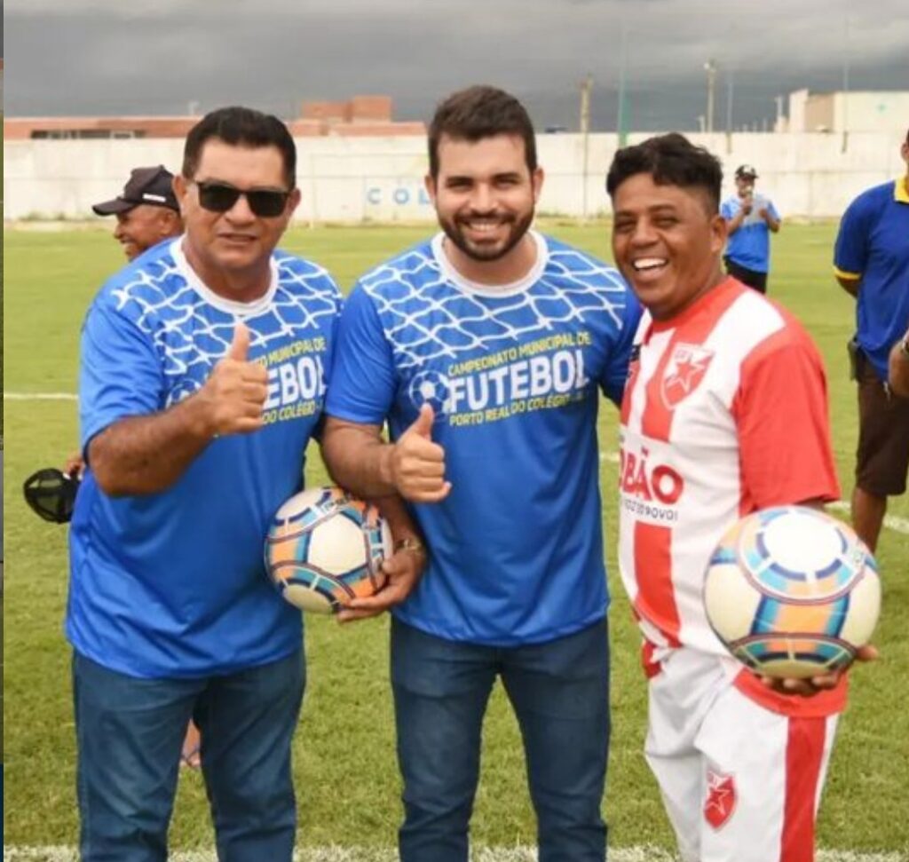 Porto Real do Colégio: prefeito participa de divulgação do Campeonato Municipal de Futebol Amador na cidade