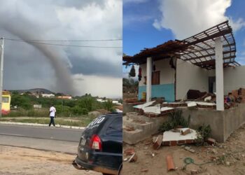 Tornado em Alagoas atinge velocidade de 117km/h