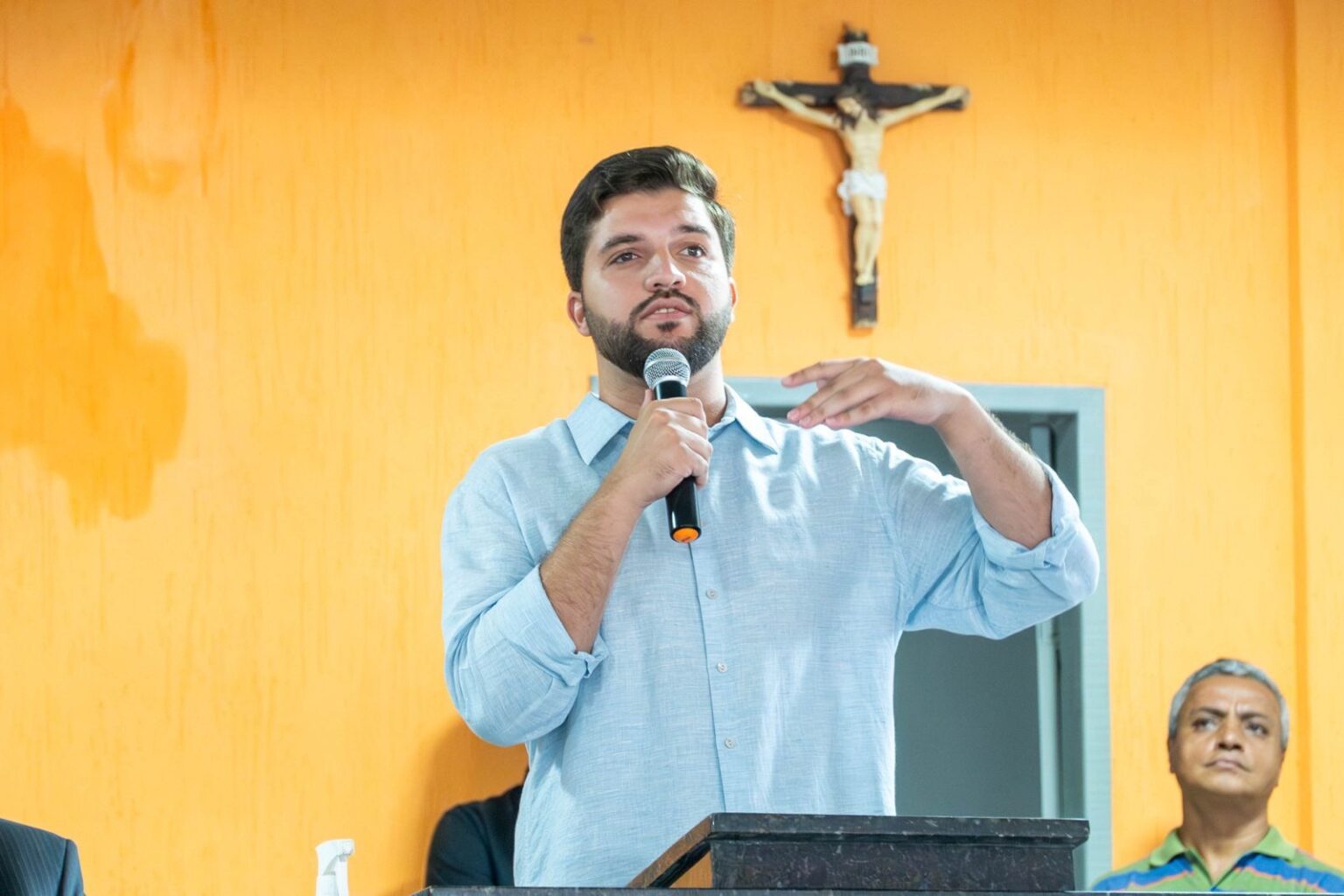 Prefeito Lucas Santos participa de abertura do ano legislativo e apresenta balanço de sua gestão