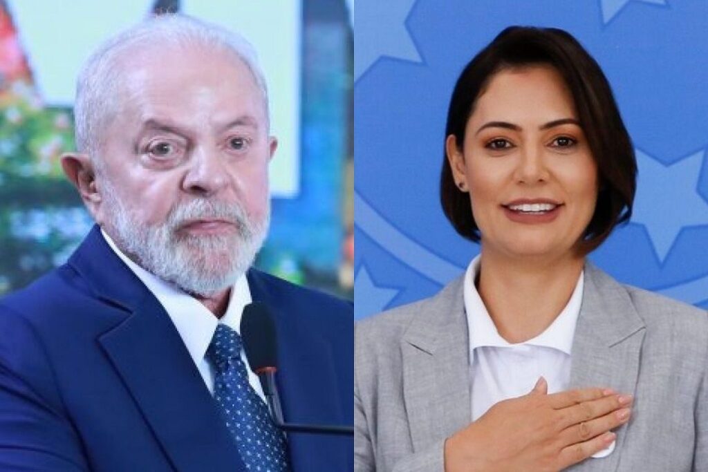 Pesquisa aponta Lula e Michelle Bolsonaro empatados em intenção de votos
