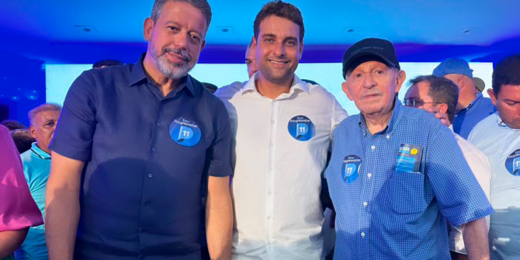 Caio Borghetti Se Filia ao Partido Progressista ao lado de Arthur Lira, em Cerimônia no Hotel Ritz, Maceió