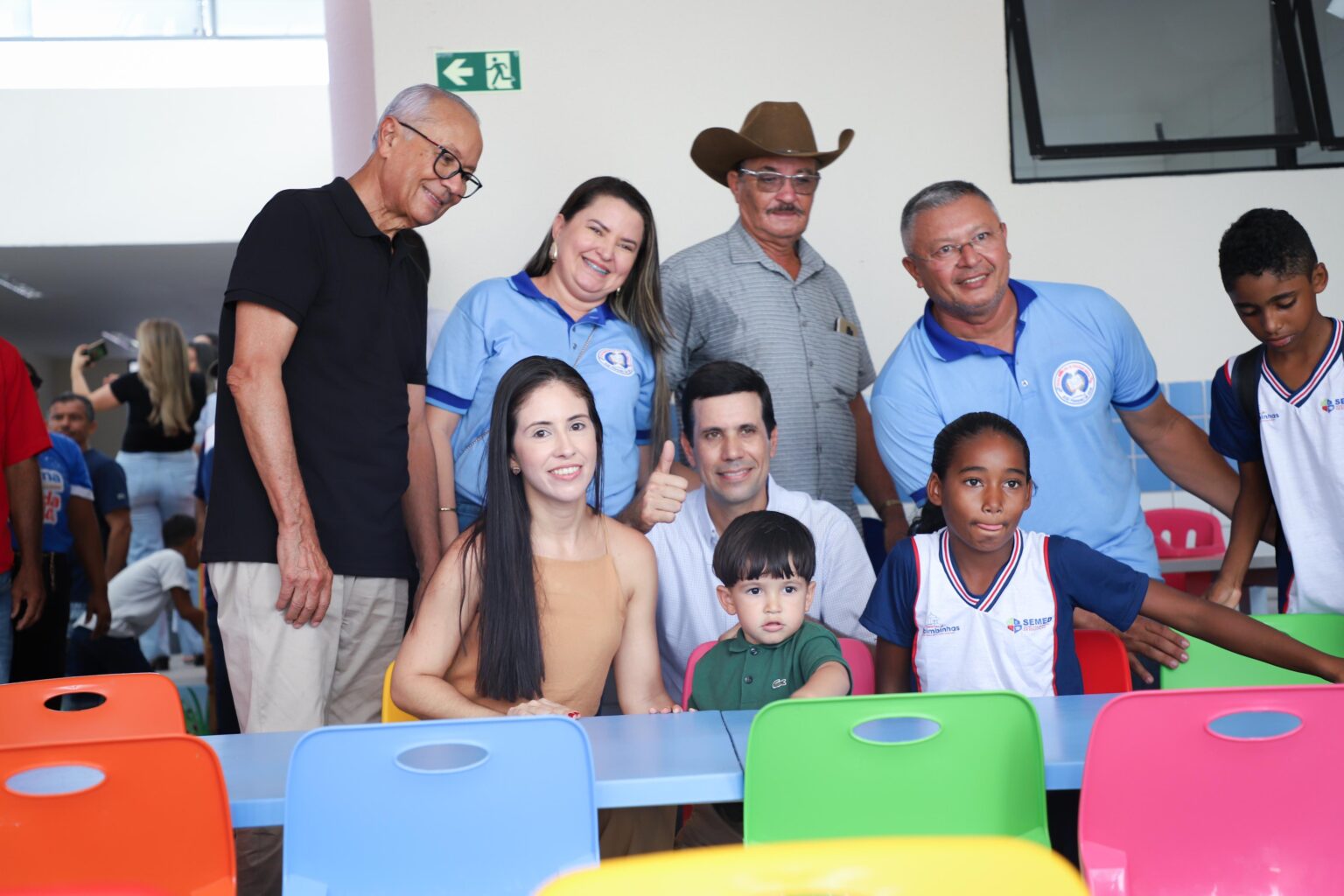 Cacimbinhas ganha creche modelo e chega a 100% de cobertura na primeira infância