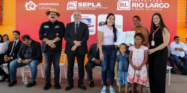 Mais de 400 famílias realizam o sonho de regularizar seu lar por meio do Moradia Legal em Rio Largo