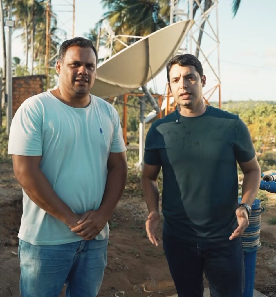 Prefeito Felipe Jatobá inaugura novo poço de água em Jequiá da Praia