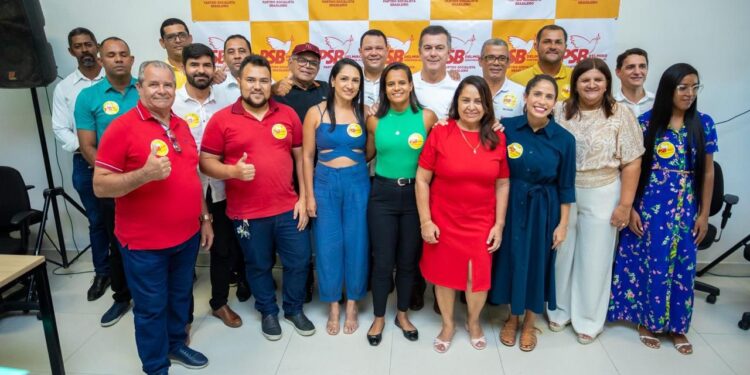 PSB realiza ato de filiação e declara apoio a reeleição de Ziane Costa