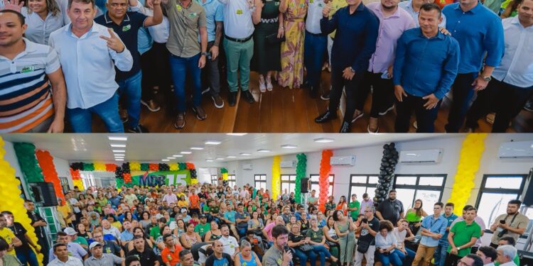 MDB lança pré-candidatura de Júnior Menezes a prefeito de União dos Palmares e reúne uma multidão de apoiadores