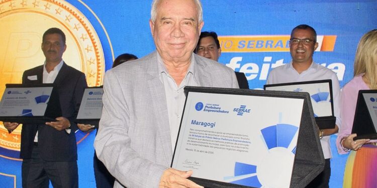 Prefeitura de Maragogi é agraciada com o Prêmio SEBRAE Prefeitura Empreendedora