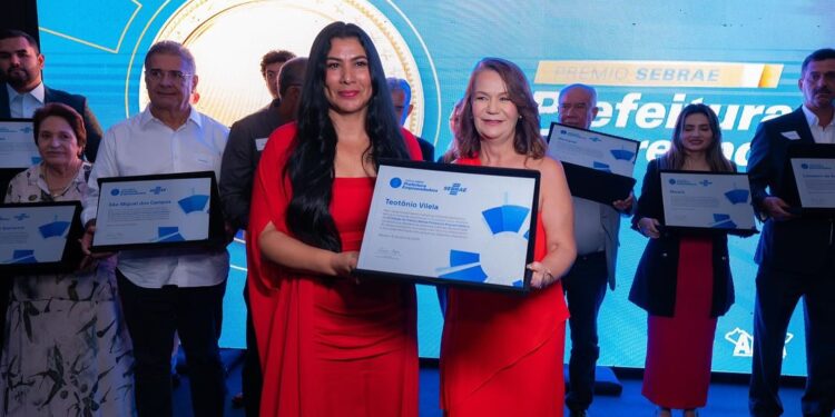 Prefeitura de Teotônio Vilela foi uma das finalistas do Prêmio SEBRAE Prefeitura Empreendedora