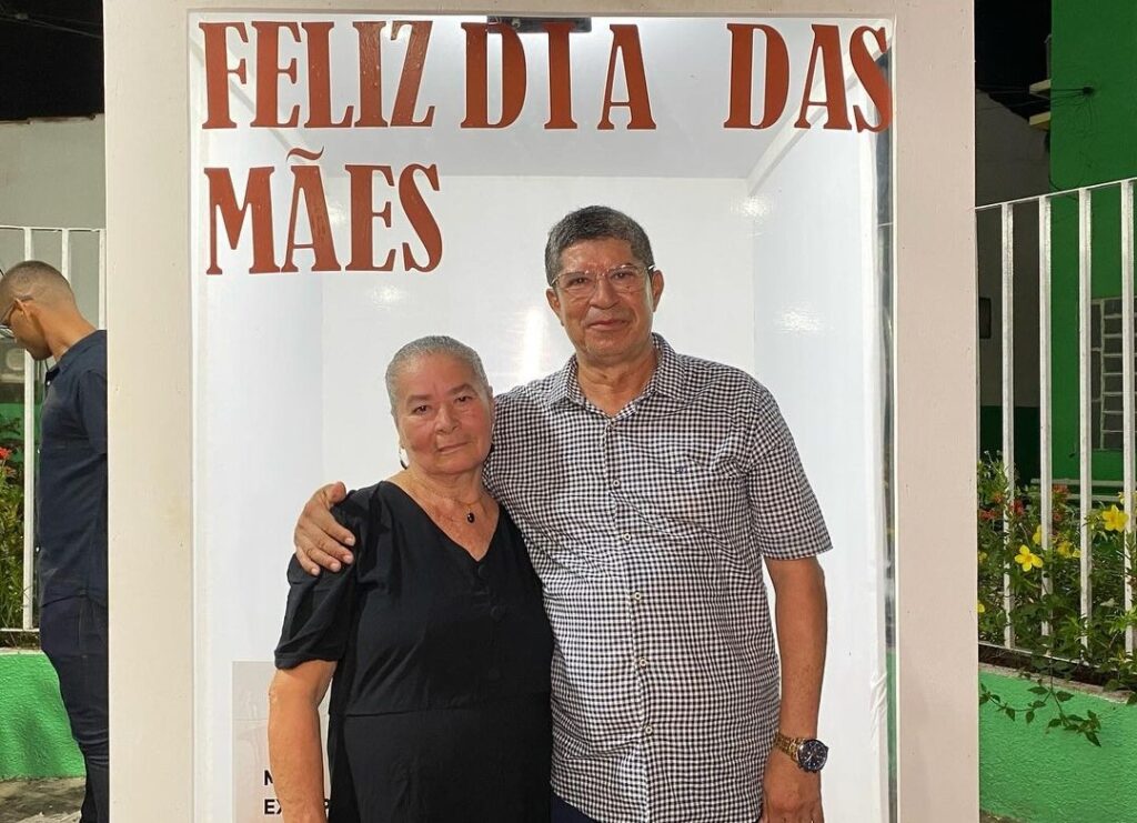 Palestina: prefeito Jaime do Mercado participa de festa do Dia das Mães na cidade