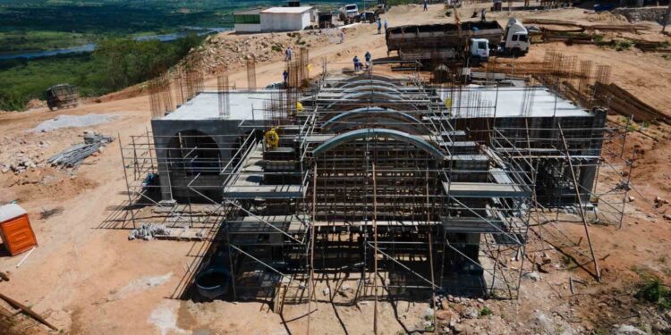 Com obras aceleradas, construção do Santuário Turístico de Senhora Sant’Ana é um sonho próximo da realidade