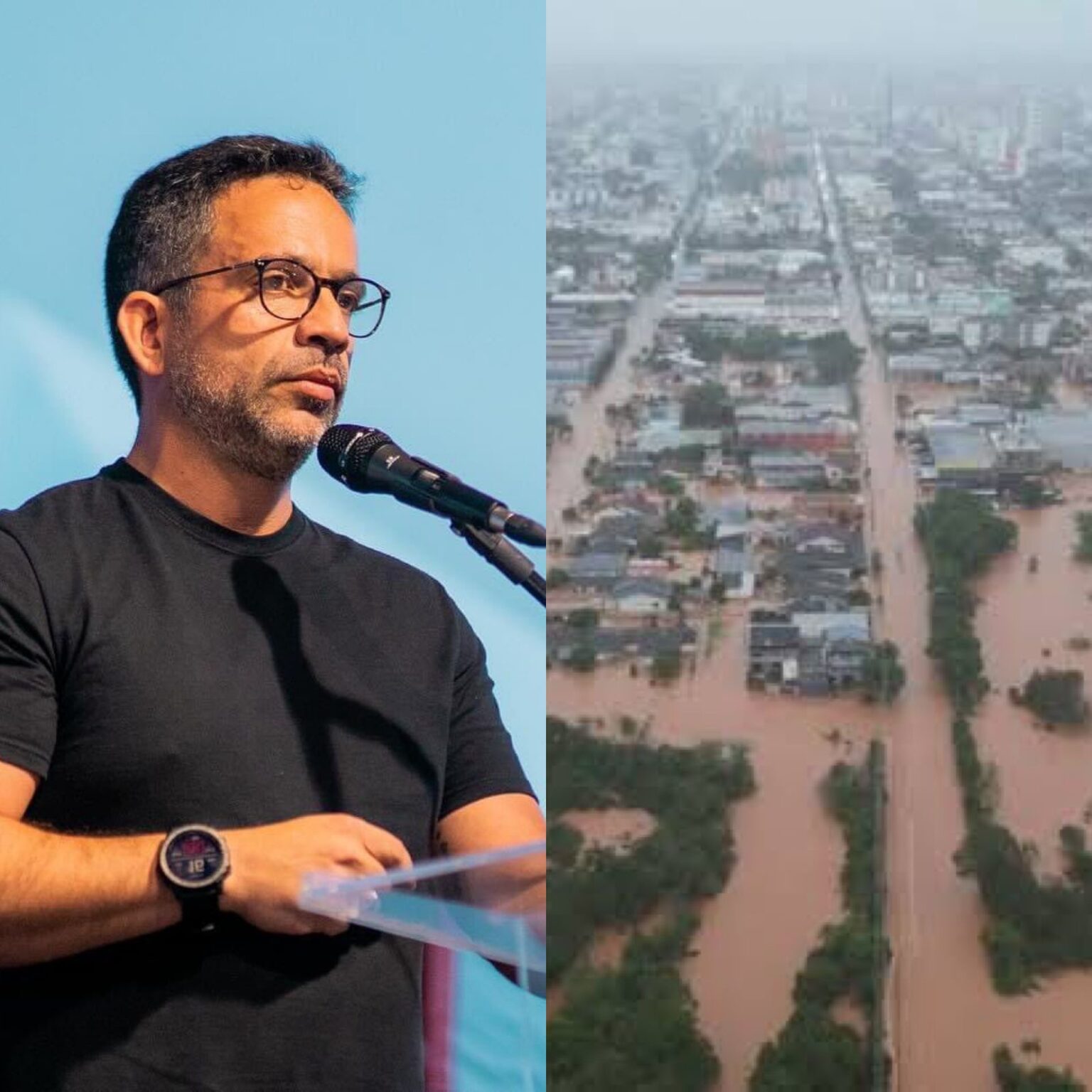 Paulo anuncia reforço de equipes de Alagoas no Rio Grande do Sul