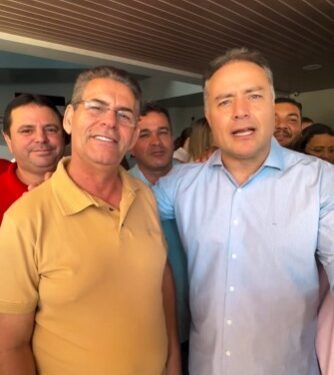 Ibateguara: pré-candidato, Geo Cruz recebe o apoio de Renan Filho na disputa pela prefeitura