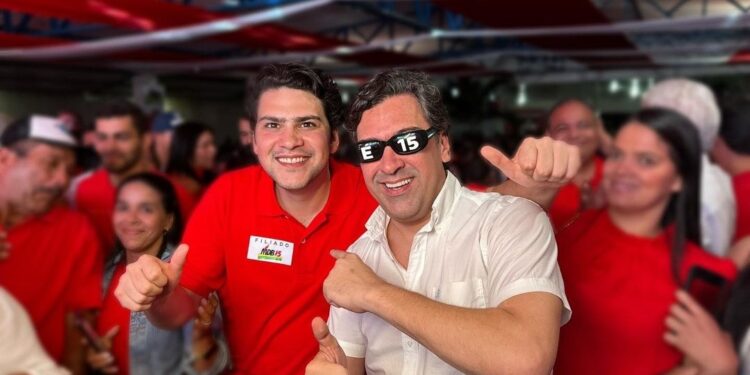 Isnaldo Bulhões participa de convenção partidária e apoia candidatos em Santana do Ipanema