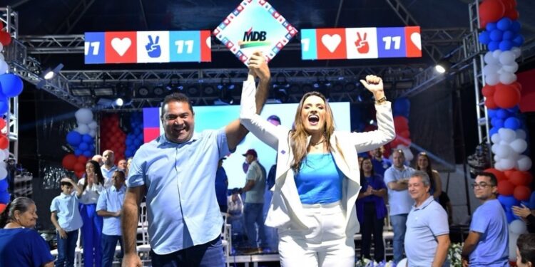 Paula Santa Rosa declara apoio a candidato Beto Torres para eleições em Belém
