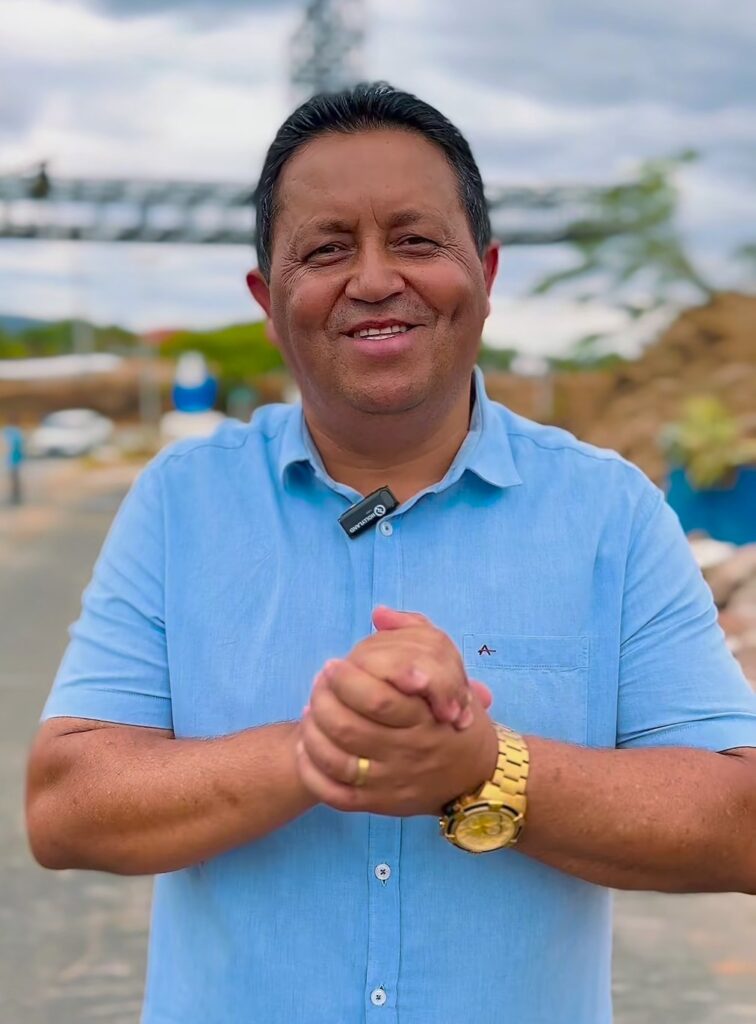 Prefeito de Minador do Negrão divulga construção de novo pórtico na entrada da cidade