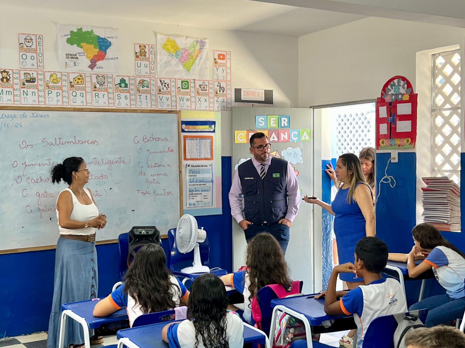 Leonardo Dias cobra Equatorial por fornecimento de energia em escola municipal