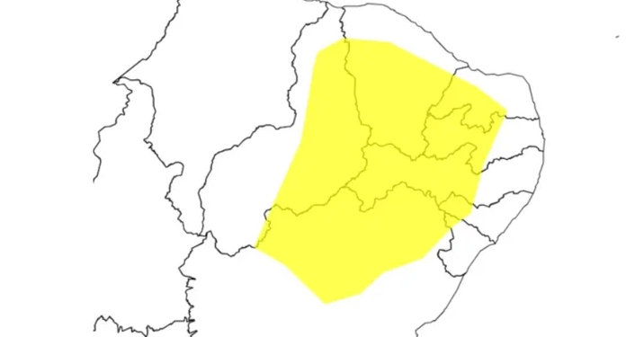 Inmet emite alerta de baixa umidade para 20 municípios de Alagoas