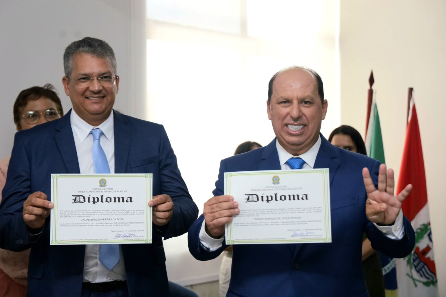 Prefeito de Teotônio Vilela celebra diplomação e reafirma compromisso com a população
